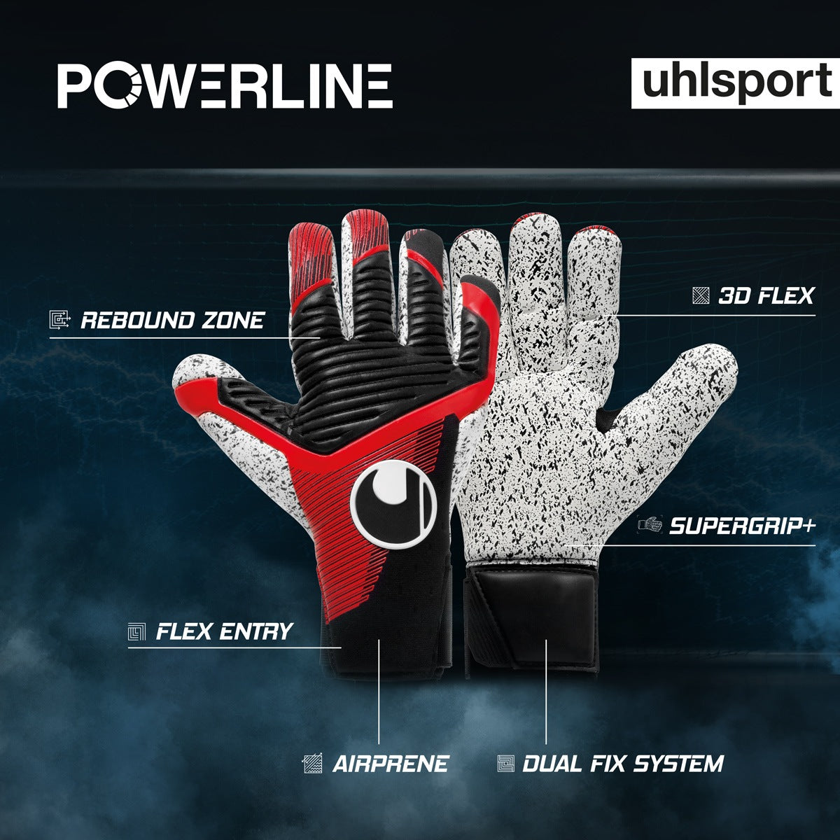 POWERLINE SUPERGRIP+ FINGER SURROUND Adult* – Pro Keeper Latvia