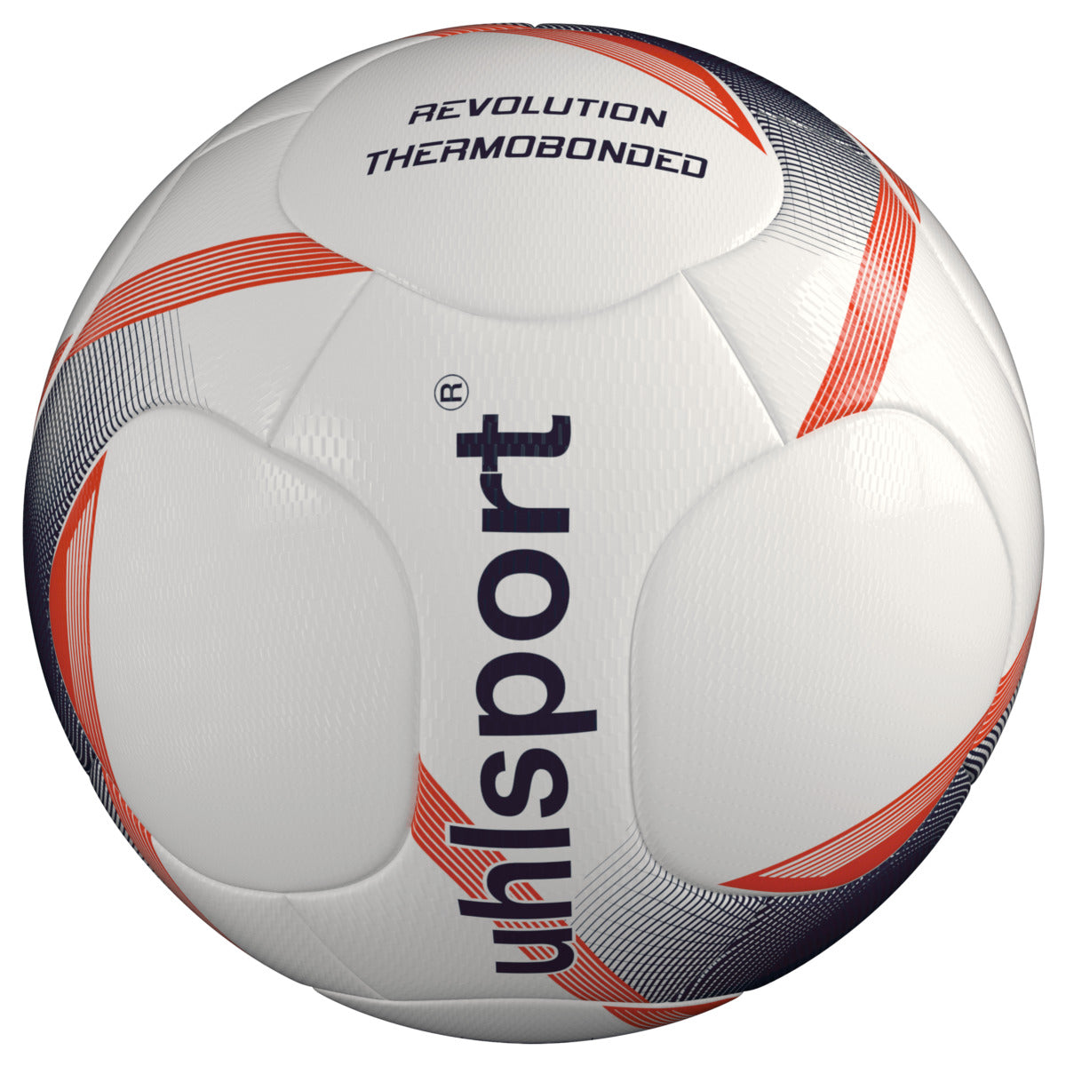 Uhlsport Revolution Thermobonded – Ballon De Foot FIFA Quality Pro, 24 Panneaux, Thermocollé, Absorption D’eau Minimale, Taille 5