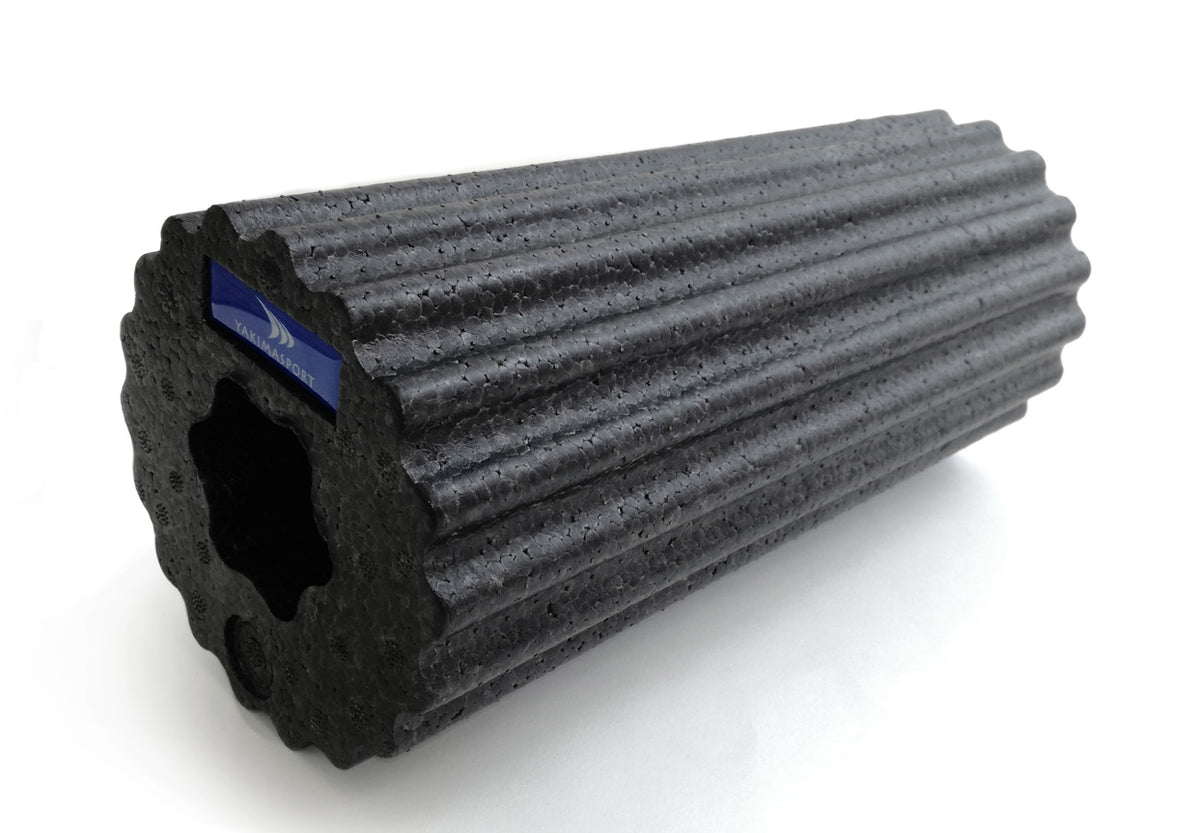 Massage Roller Black Groove